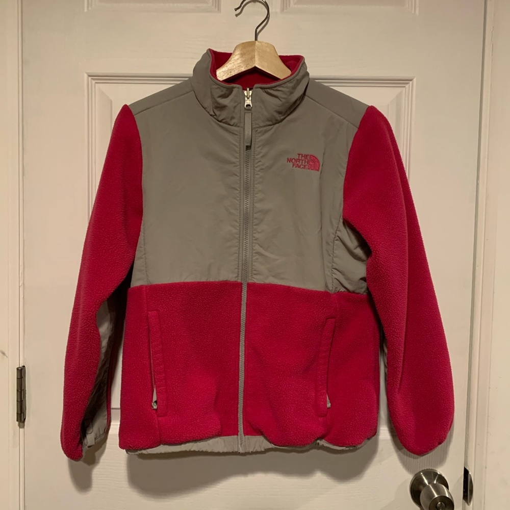 The North Face Pink and Grey Jacket